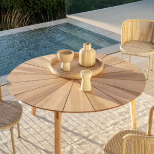 Livi Dining Table - Sunburst 4 Seater